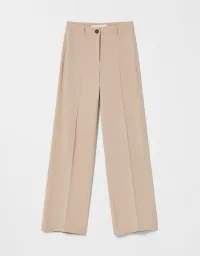 Wide-Leg-Hose mit Gürtelschlaufen